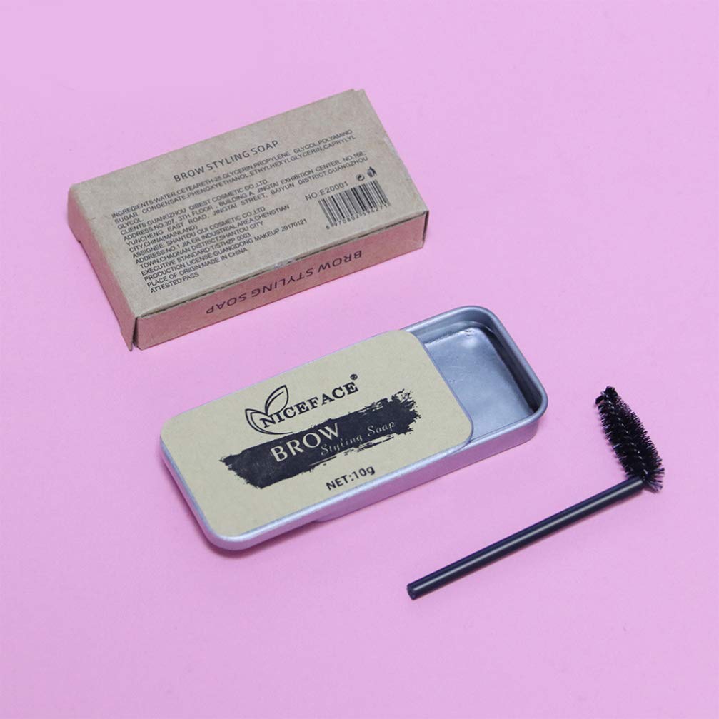 Набор Lurrose Eyebrow Styling Soap Kit Eyebrow Styling Wax Natural Brow Design, фото №3