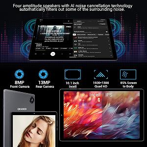 Планшет 10" Full HD FASTWD L30 12+24/128Gb 4G 2-SIM Android 14 8000 mAh Сірий synthetic.ua - Фото 1