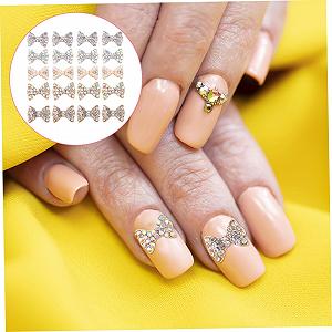 Украшения для ногтей 150 шт. Стразы и банты для творческого дизайна ногтей. Украшение для искусственных и натуральных ногтей synthetic.ua - Фото 1