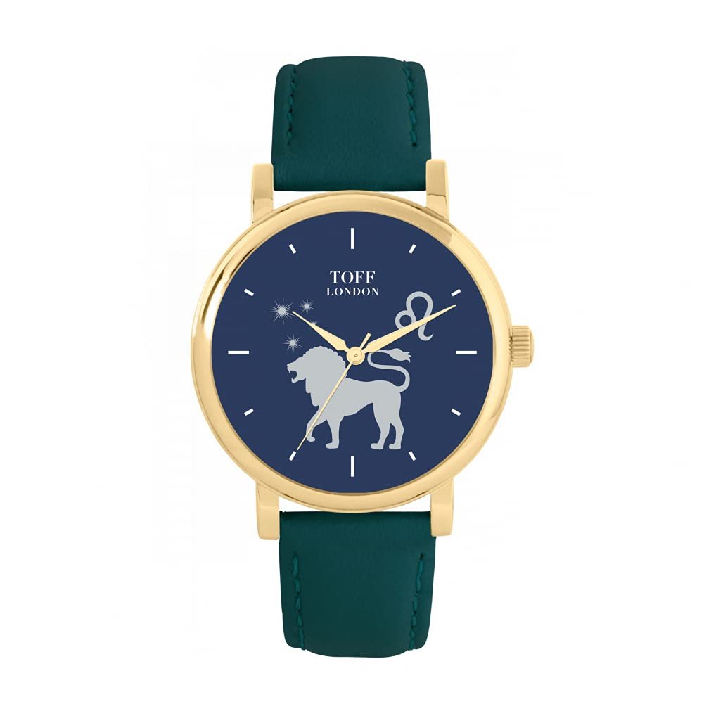 Жіночий годинник Toff London Leo, корпус 38 мм, водонепроникність 3ATM, кварцовий механізм, темно-синій, фото №1