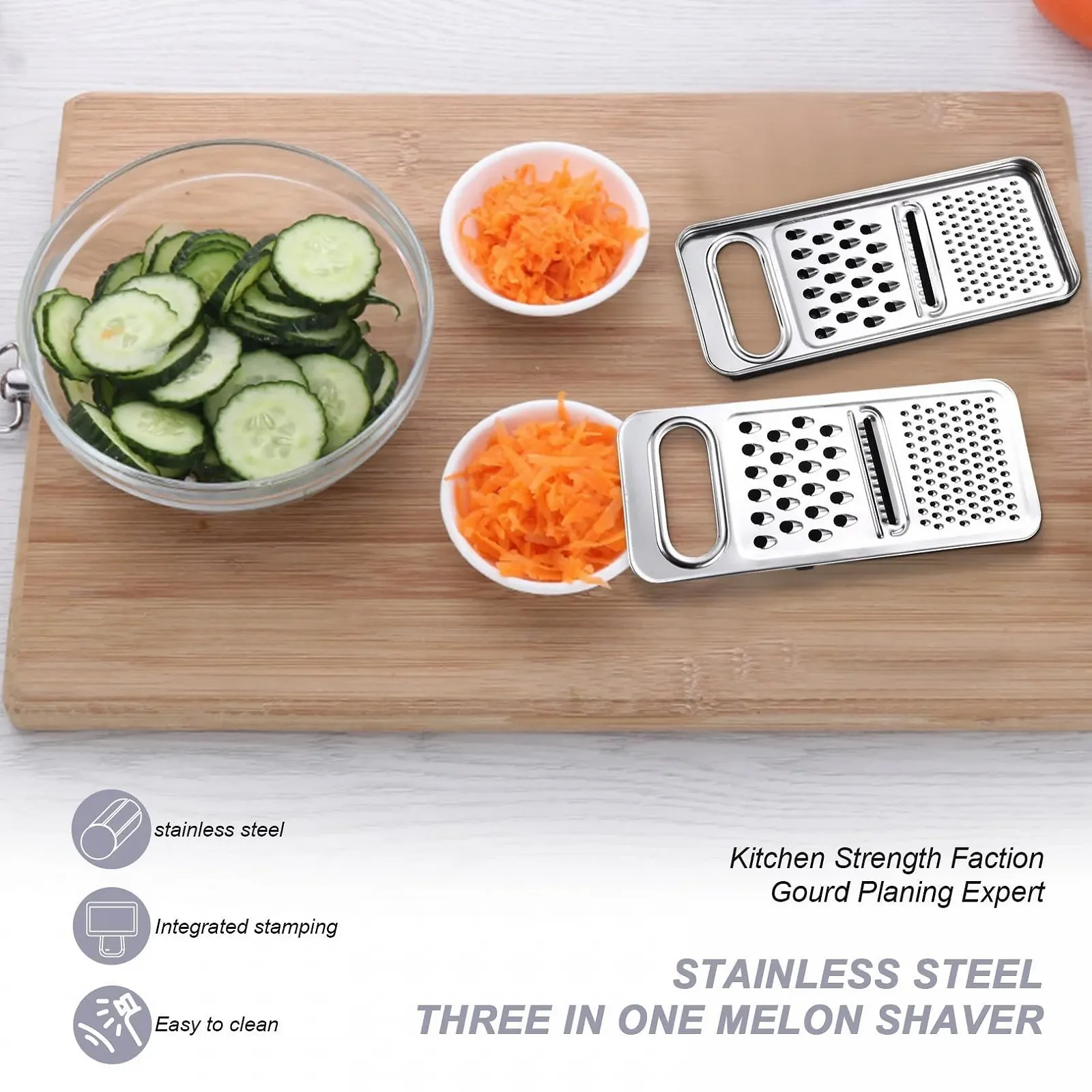 Терка для овощей, Терка, Нержавеющая сталь, Равномерная, фото №6 Терка для овощей, Терка, Нержавеющая сталь, Равномерная, фото №6