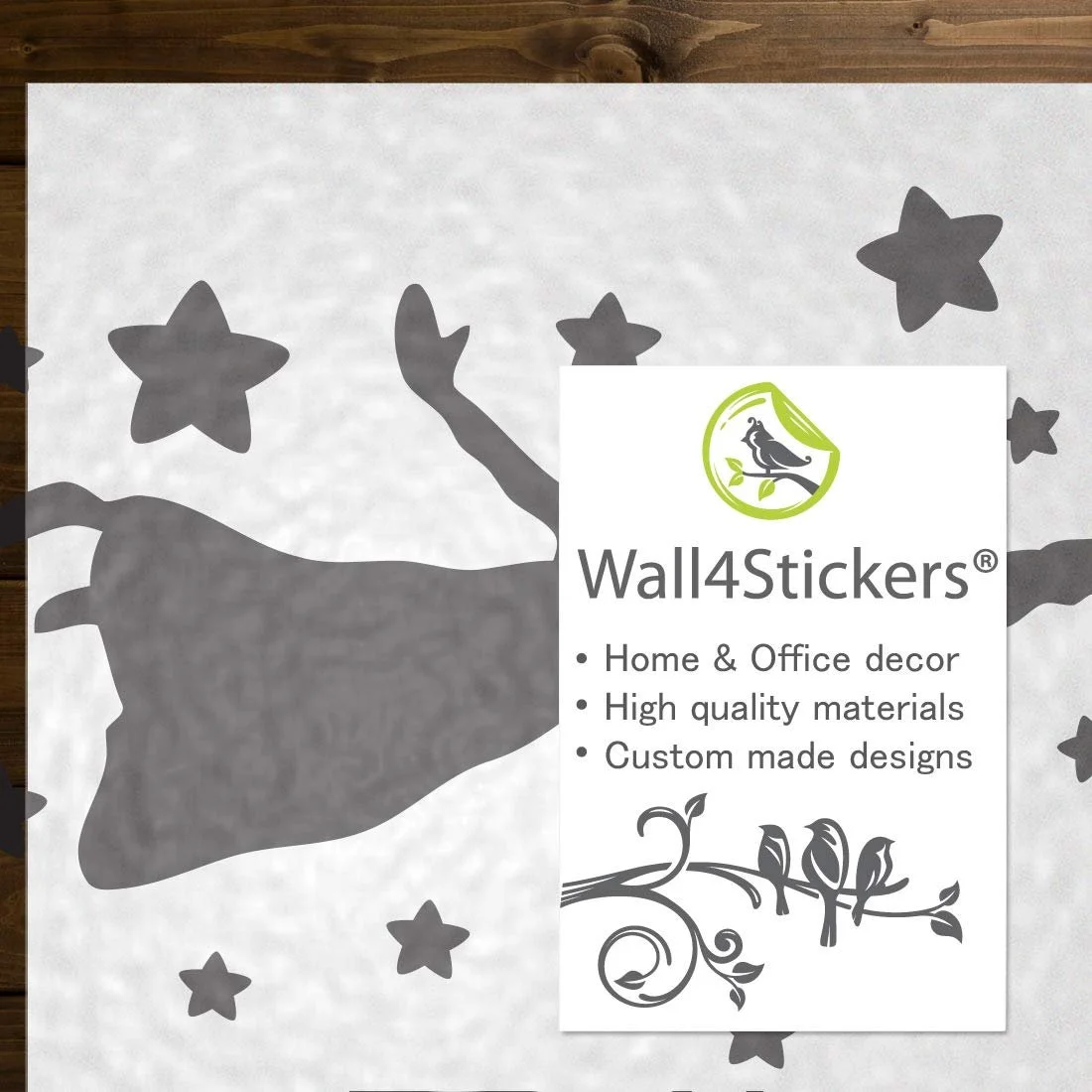 Наклейка на стіну Peter Pan Shadow Removable Vinyl, фото №2