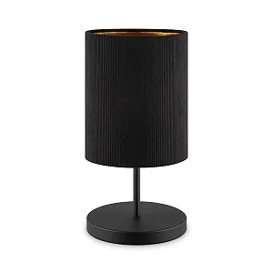 Настільна лампа Home Sweet Home Scandinavian E27 20 x 40 см Black - Фото 1