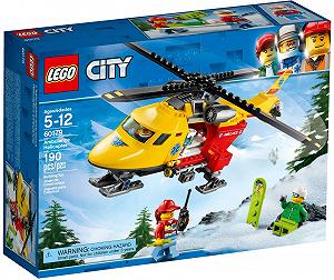 Набор LEGO City 60179 Rescue Helicopter synthetic.ua - Фото 1