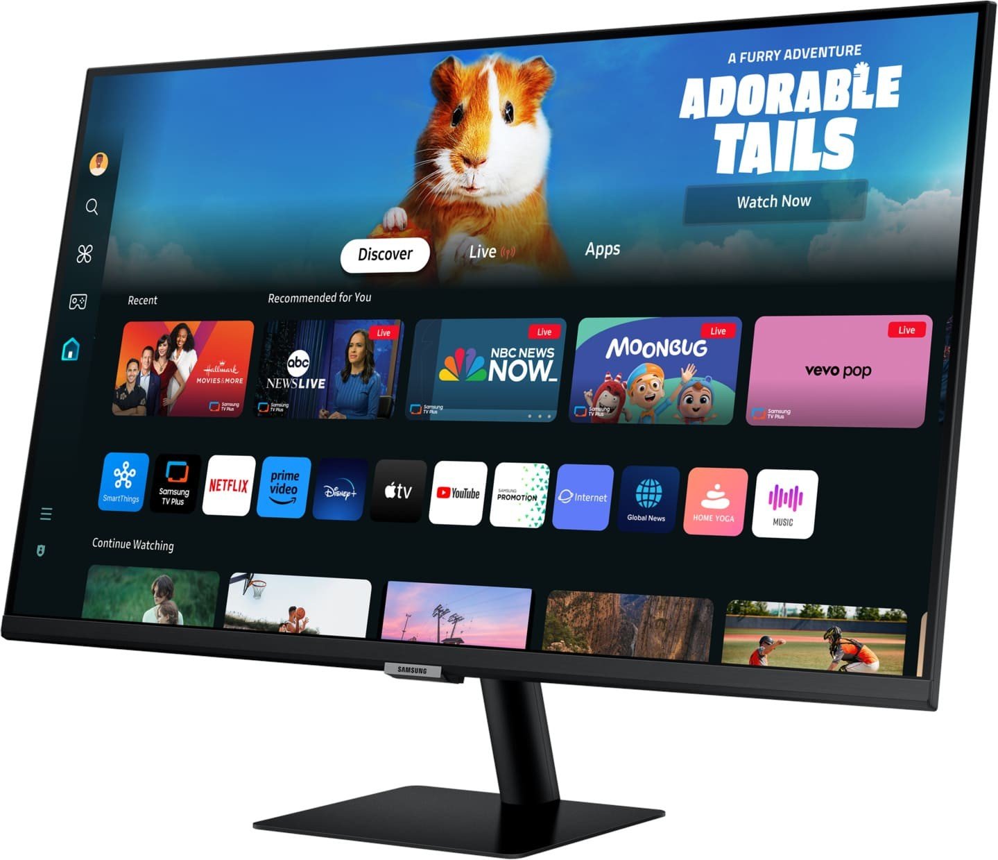 Монітор 32" Samsung SMART M5 M50D Full HD VA 60 Гц, фото №3