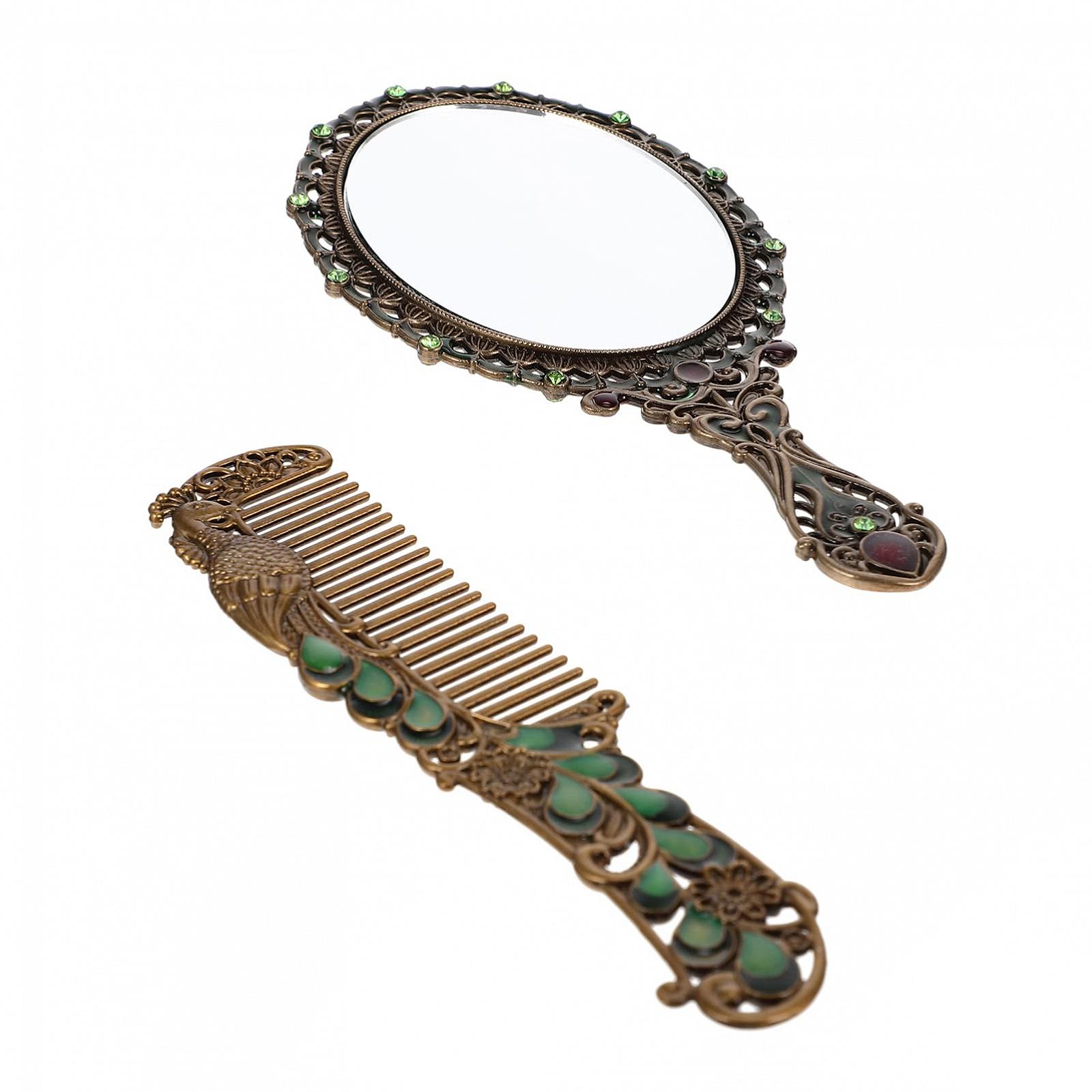 Зеркало HEMOTON Vintage Ручное Army Green, фото №3 Зеркало HEMOTON Vintage Ручное Army Green, фото №3