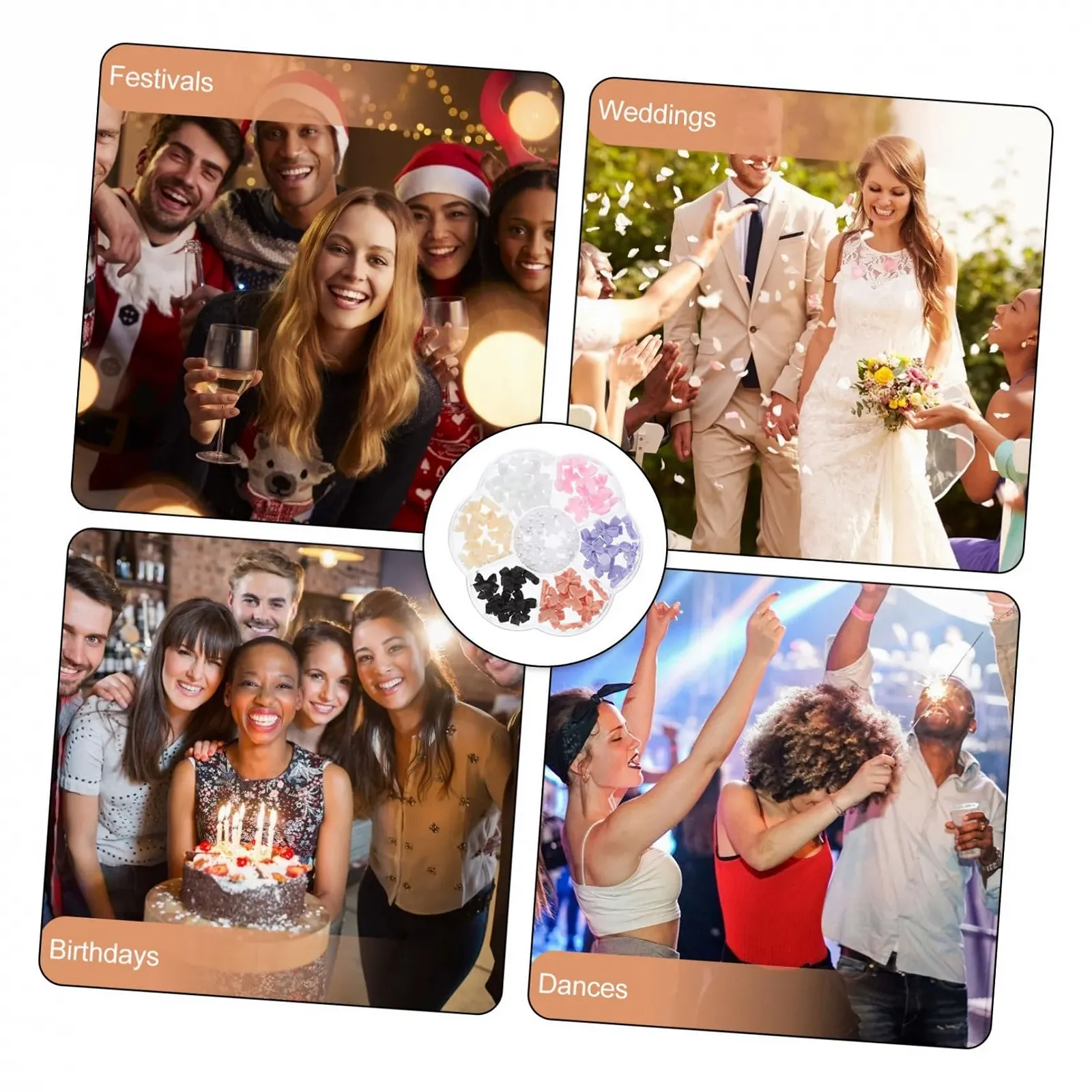 Украшения для ногтей Бантик Смола, фото №7