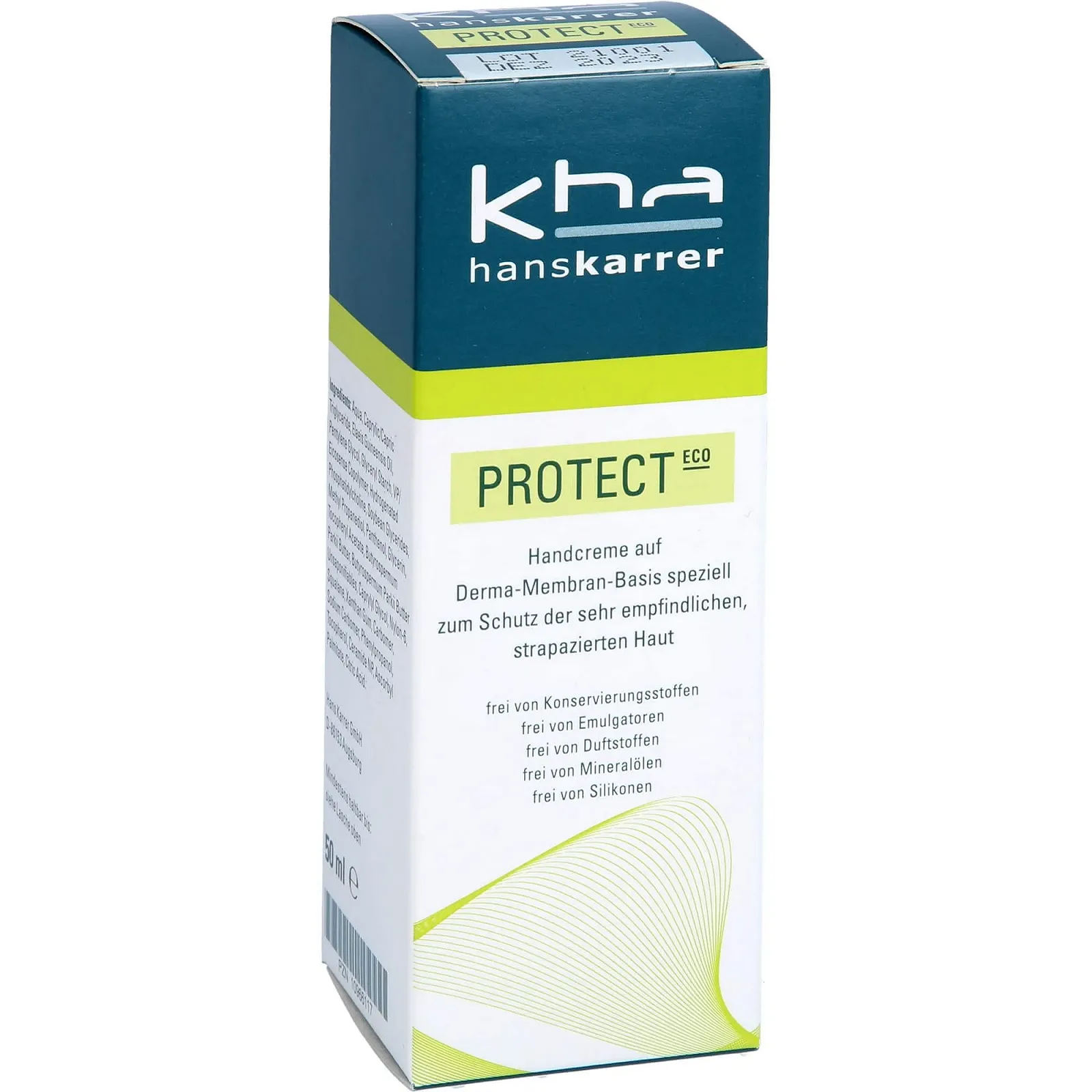 Крем HANS KARRER Protect Eco 50 мл, фото №5