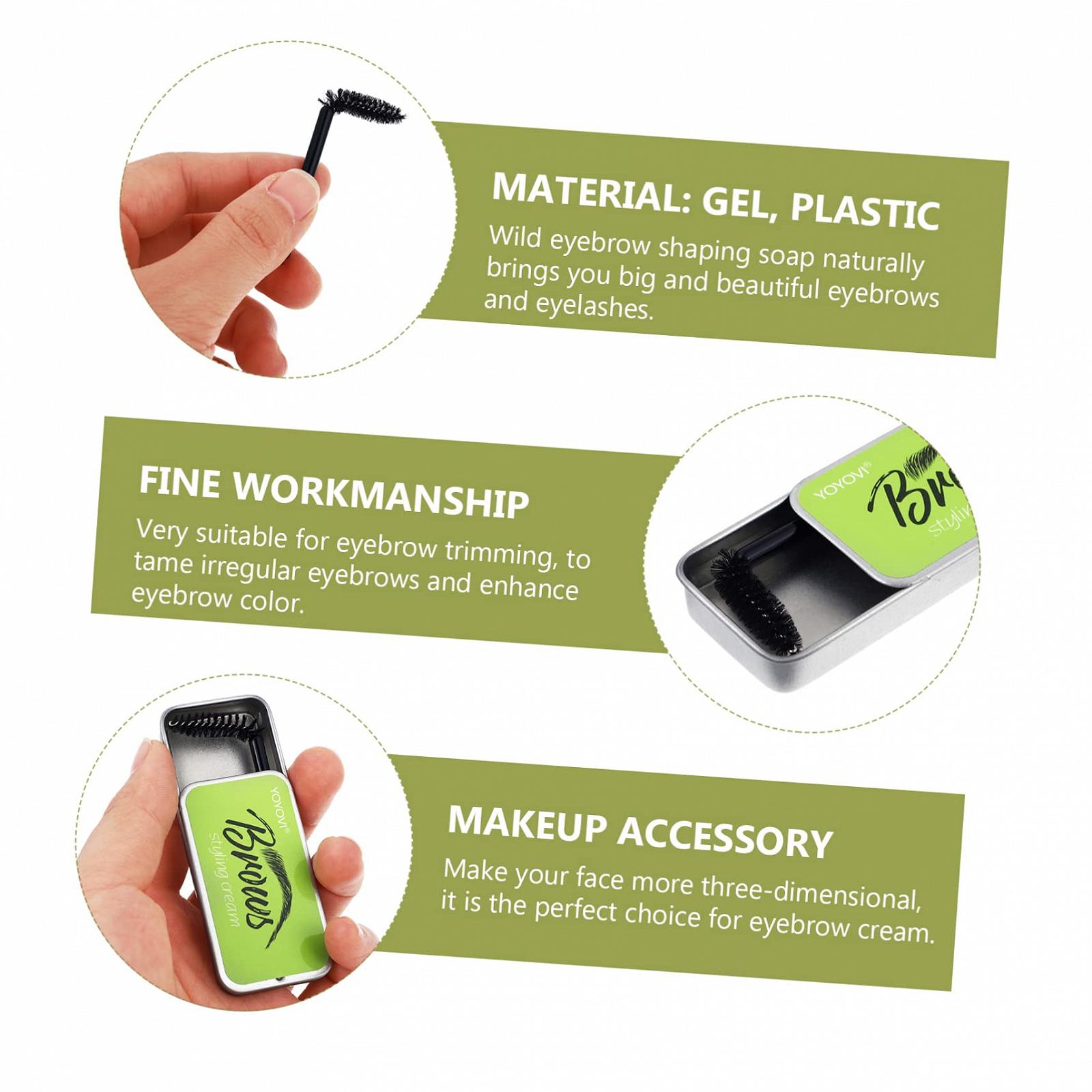 Мыло Minkissy Wimperntusche 9 Sätze для бровей крем гель, фото №3 Мыло Minkissy Wimperntusche 9 Sätze для бровей крем гель, фото №3