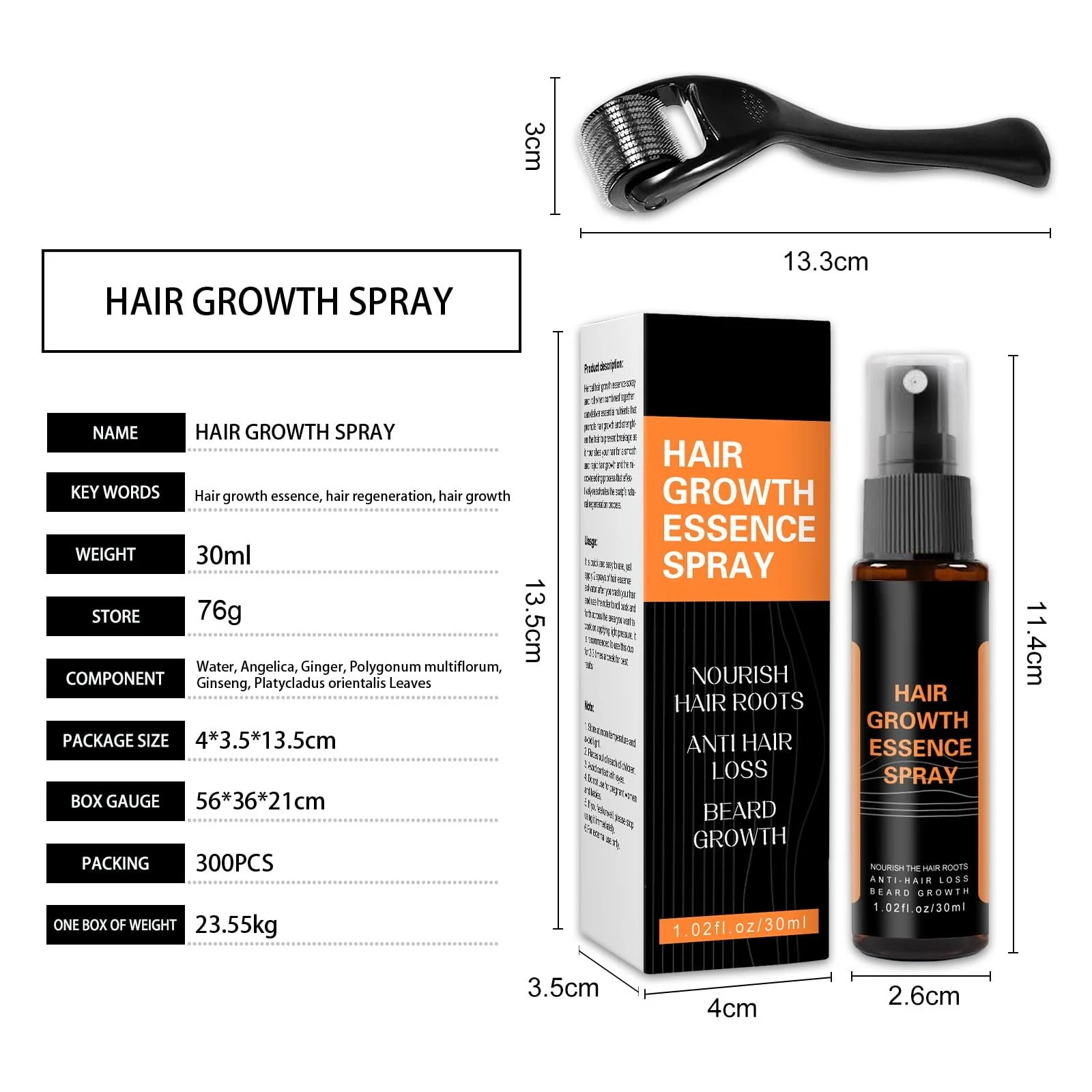 Есенція для росту волосся Спрей проти випадіння волосся, фото №6 Есенція для росту волосся Спрей проти випадіння волосся, фото №6