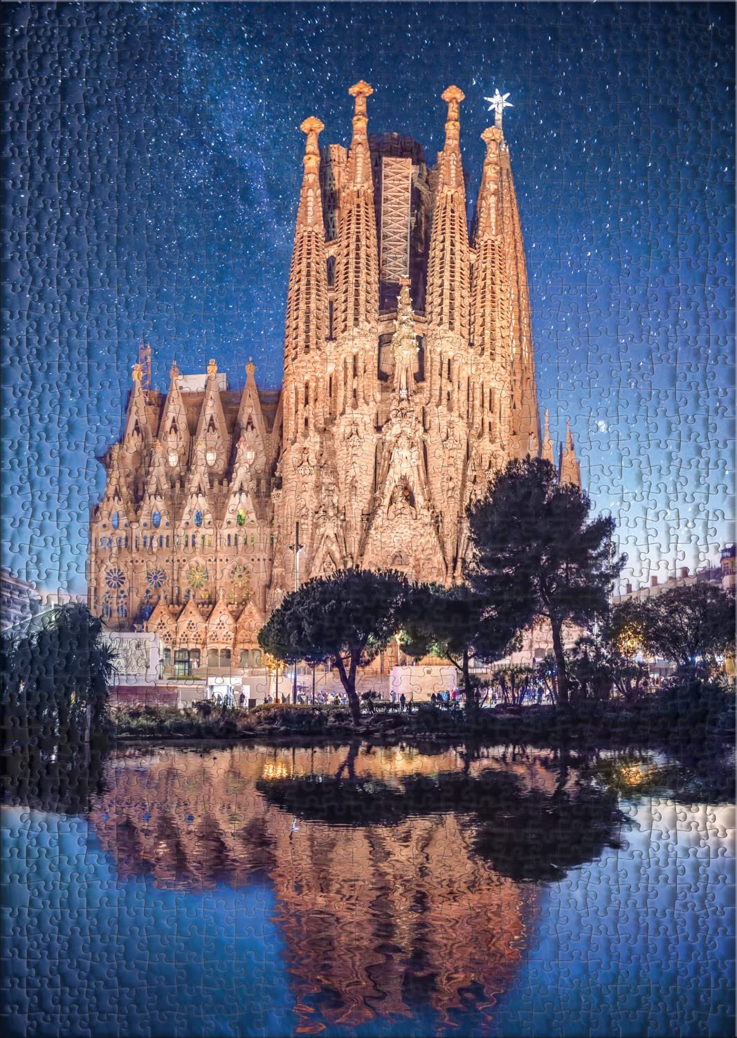 Пазл Ulmer Puzzleschmiede Basilica Sagrada Familia 1000 деталей, фото №2