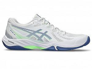Кросівки ASICS Gel-Tactic 12 Білий/Lime Burst - Фото 1