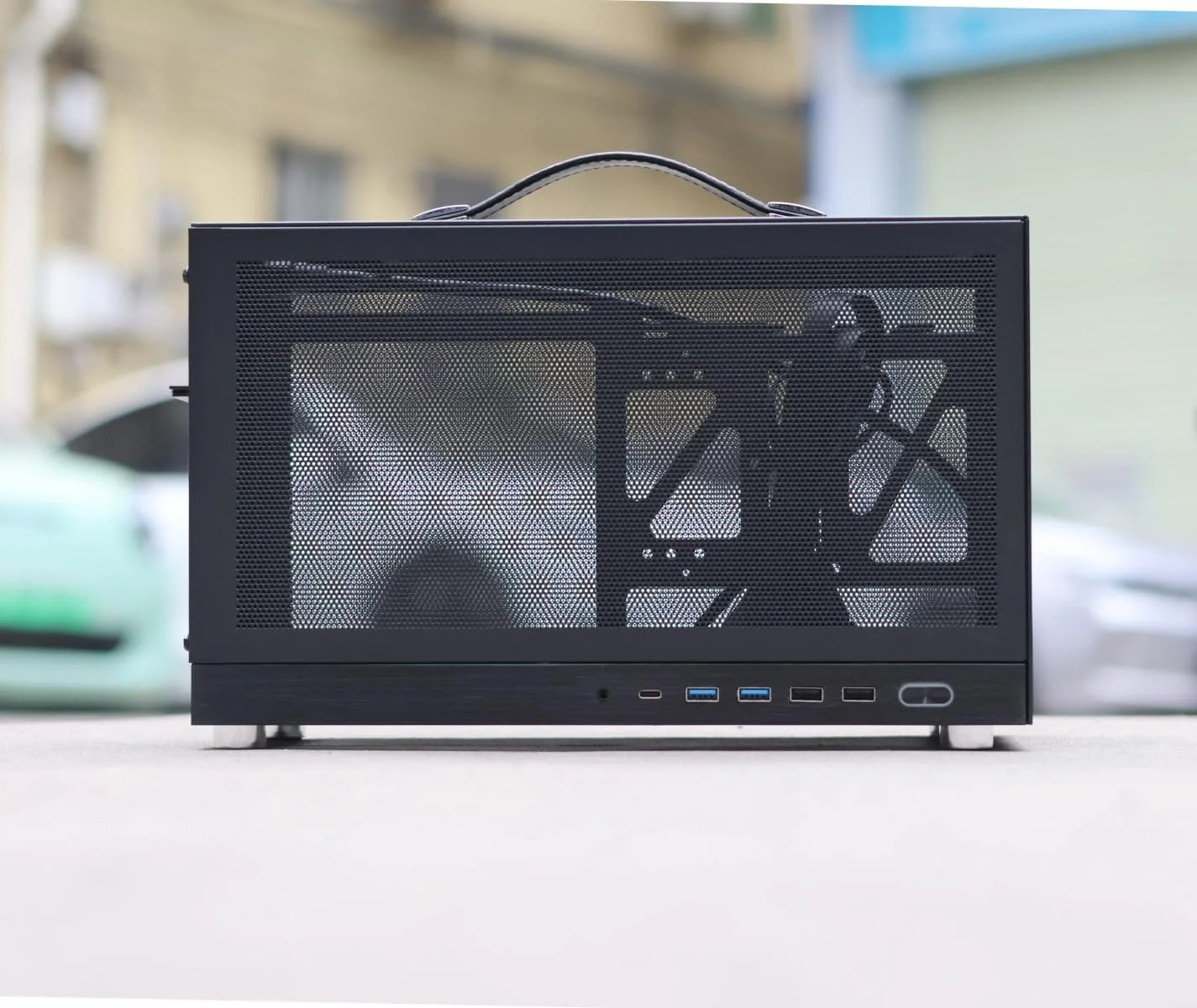 Портативний корпус для ПК MININGEEK MiniNeo S400 Чорний, фото №5 Портативний корпус для ПК MININGEEK MiniNeo S400 Чорний, фото №5