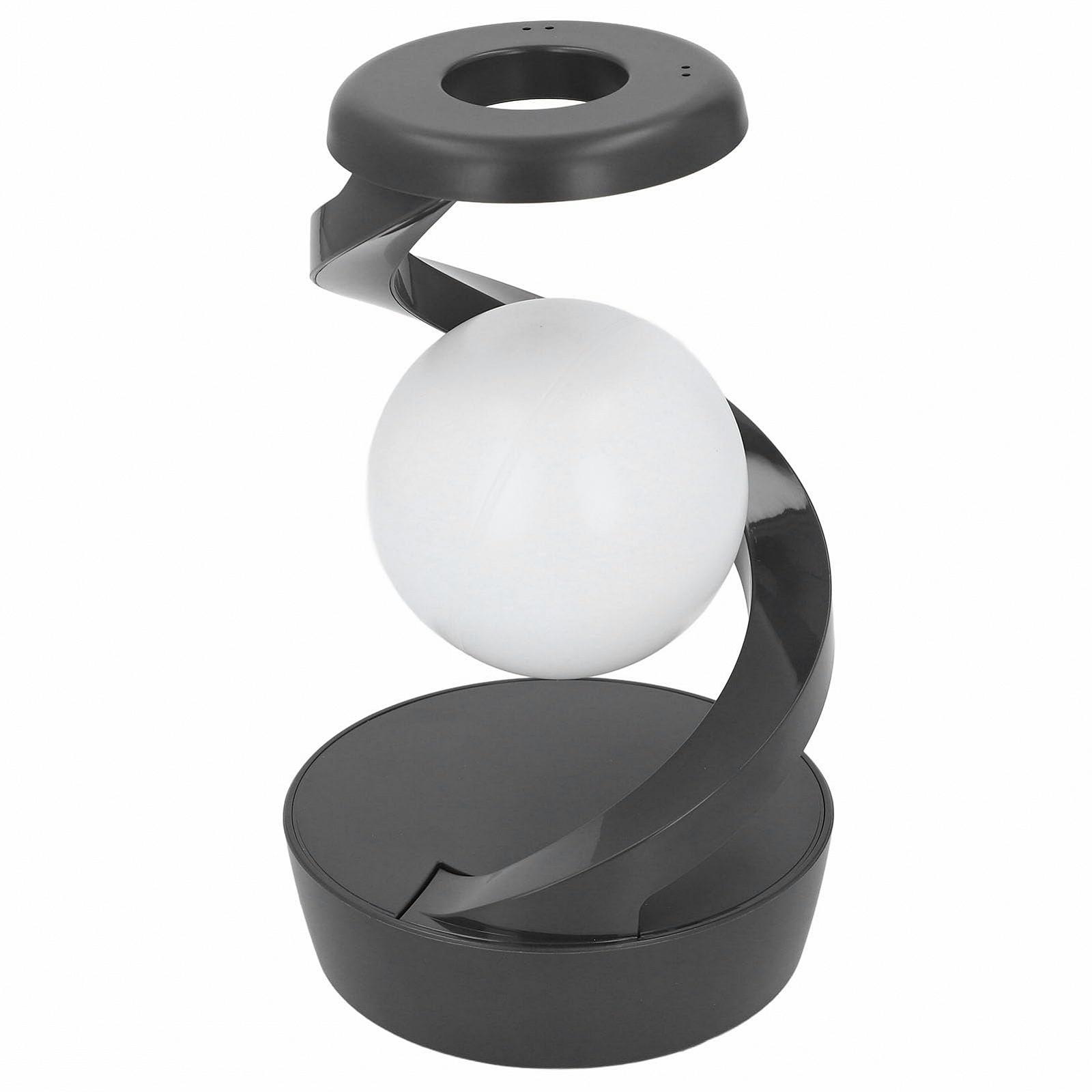 Настільна лампа LED Akozon Modern Spiral 3D Visual Levitation Ball Акумуляторна Сенсорна Сірий, фото №3