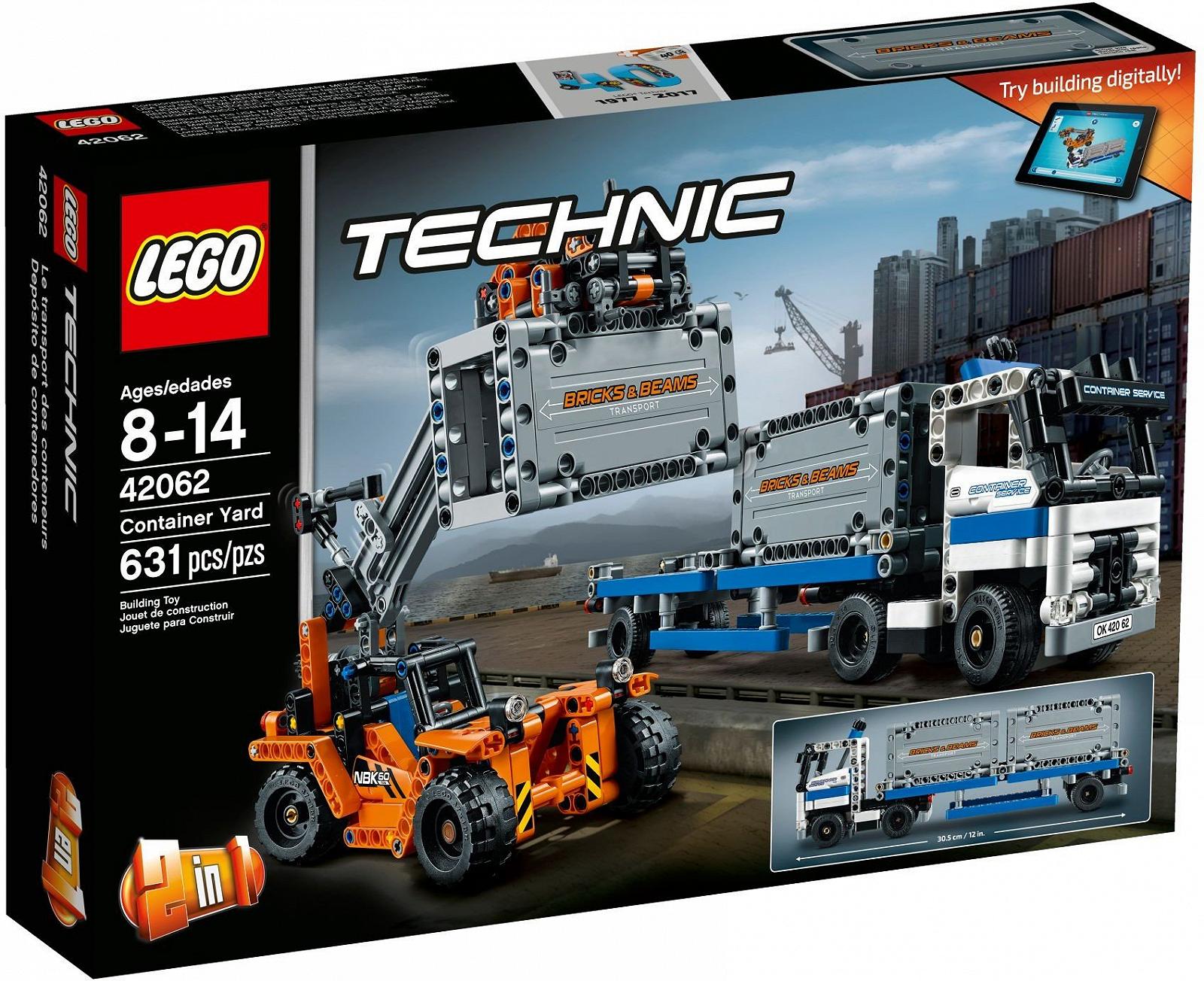 Конструктор LEGO Technic Container Transporter 42062, фото №2