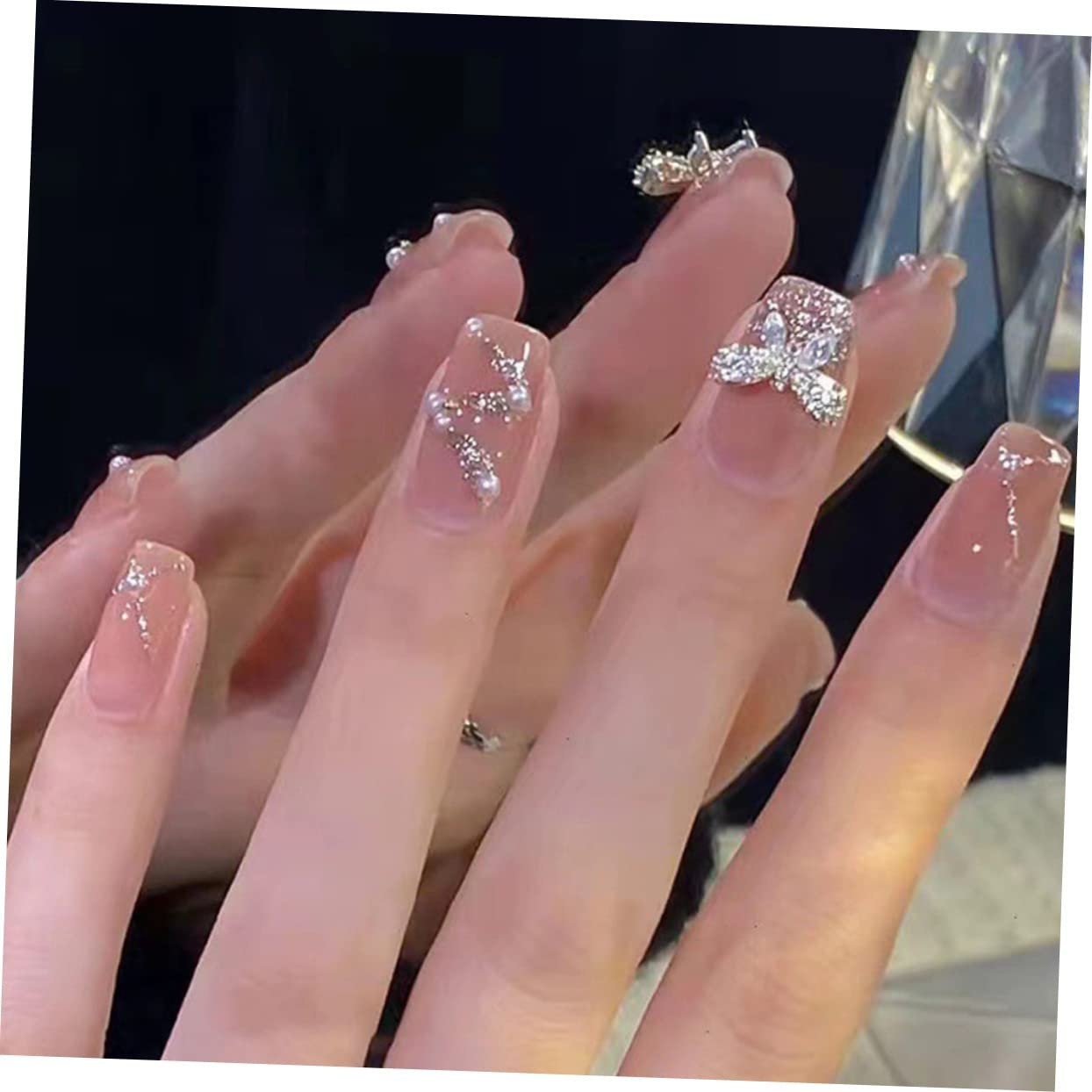 Украшение для ногтей Бабочка Healvian 66 шт. Камни для ногтей, фото №9