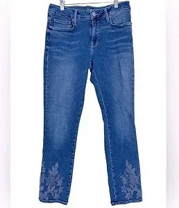 Купить Женские джинсовые штаны MAVI SOPHIE ANKLE Mid Embroidery Stretch - 29 - Фото 1 Женские джинсовые штаны MAVI SOPHIE ANKLE Mid Embroidery Stretch - 29 - Фото 1