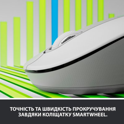 Мышка Logitech Signature M650 L Wireless Off-White (910-006238), фото №2 Мышка Logitech Signature M650 L Wireless Off-White (910-006238), фото №2