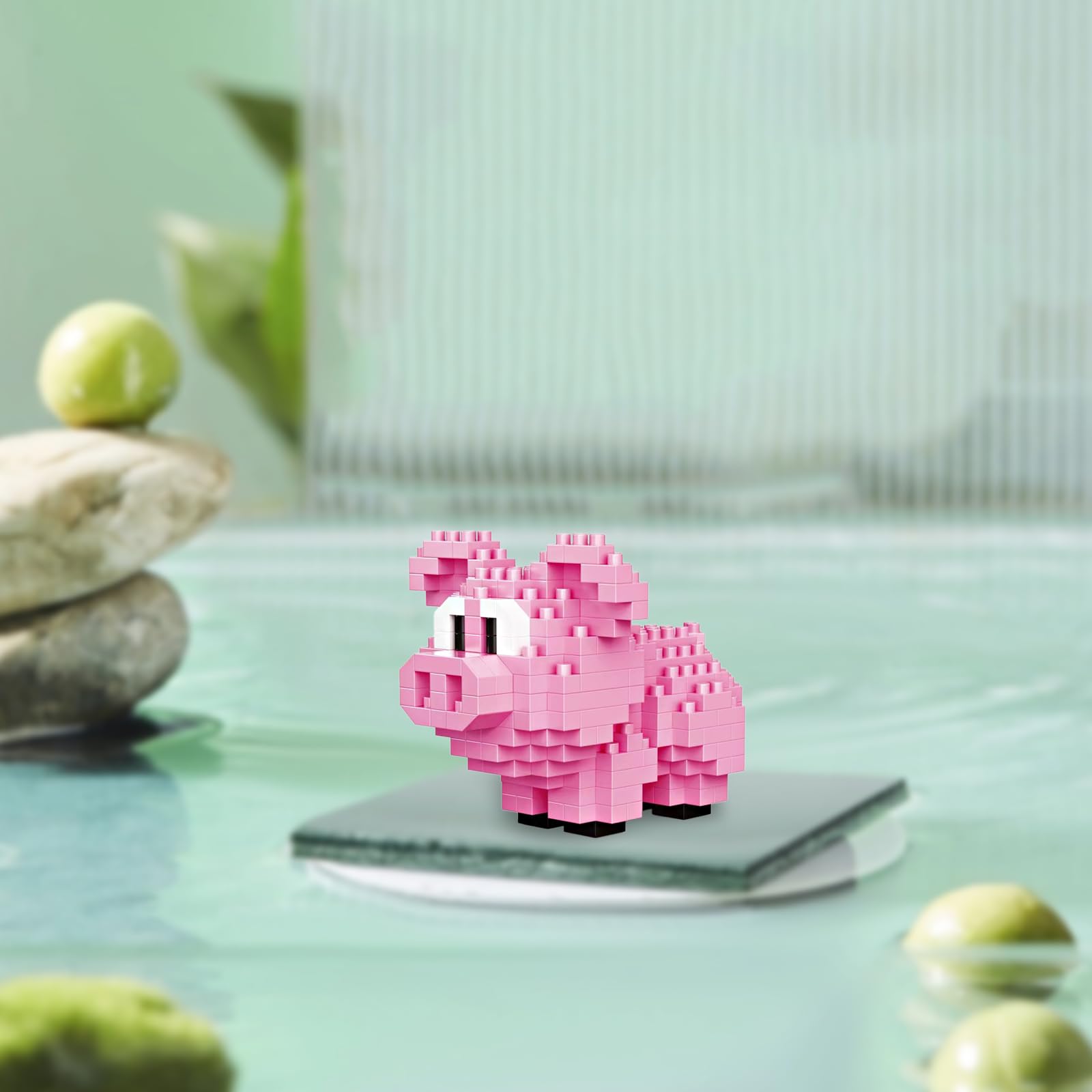 Блочный конструктор NOOLY KLJM-10 Поросенок 270 штук, фото №5