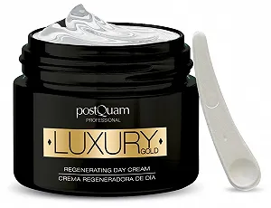 Денний крем Postquam Luxury Gold зволожувальний з гіалуроновою кислотою та колоїдним золотом 50 мл - Фото 1