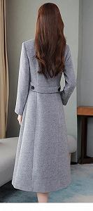 Пальто BROLEO Жіноче зимове, елегантне, модне, двобортне synthetic.ua - Фото 1