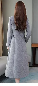 Пальто BROLEO Женское зимнее, элегантное, модное, двубортное synthetic.ua - Фото 1