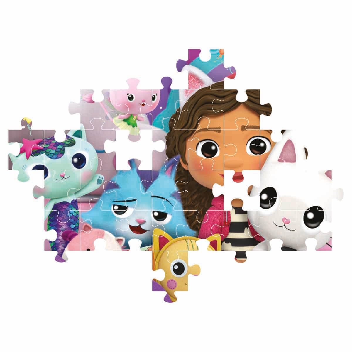 Пазл Clementoni Gabby's Dollhouse 26202 60 Maxi деталей 33.5 x 23.5 см от 4 лет, фото №4 Пазл Clementoni Gabby's Dollhouse 26202 60 Maxi деталей 33.5 x 23.5 см от 4 лет, фото №4