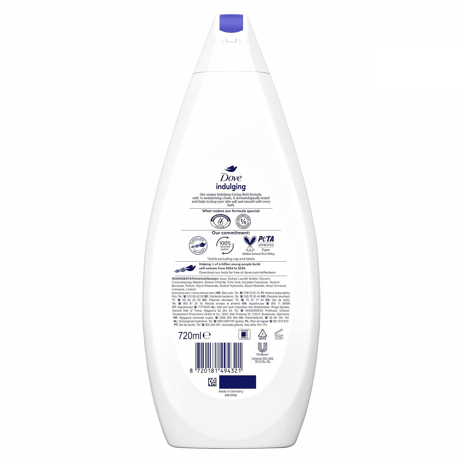 Гель для душу Dove Nourishing Shower Moisturising Cream 720 мл, фото №2