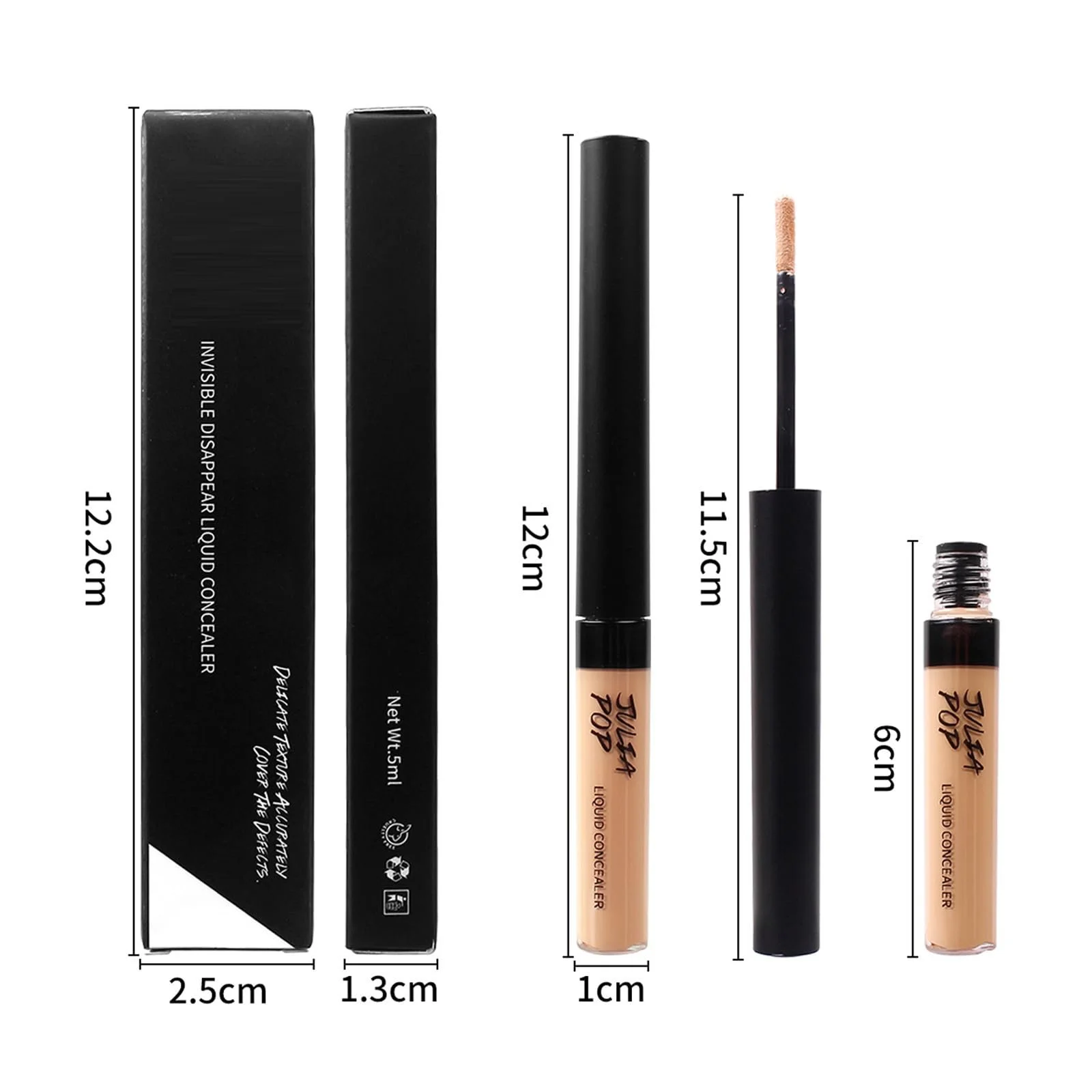 Консилер HERBENJOY Жидкий Полное покрытие 01 Светлая Слоновая Кость, фото №7 Консилер HERBENJOY Жидкий Полное покрытие 01 Светлая Слоновая Кость, фото №7