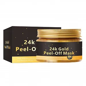 Маска для лица Ceprznvey Отшелушивающая - Золотая фольга, глубокое увлажнение для жирной, поврежденной, грубой кожи - Фото 1