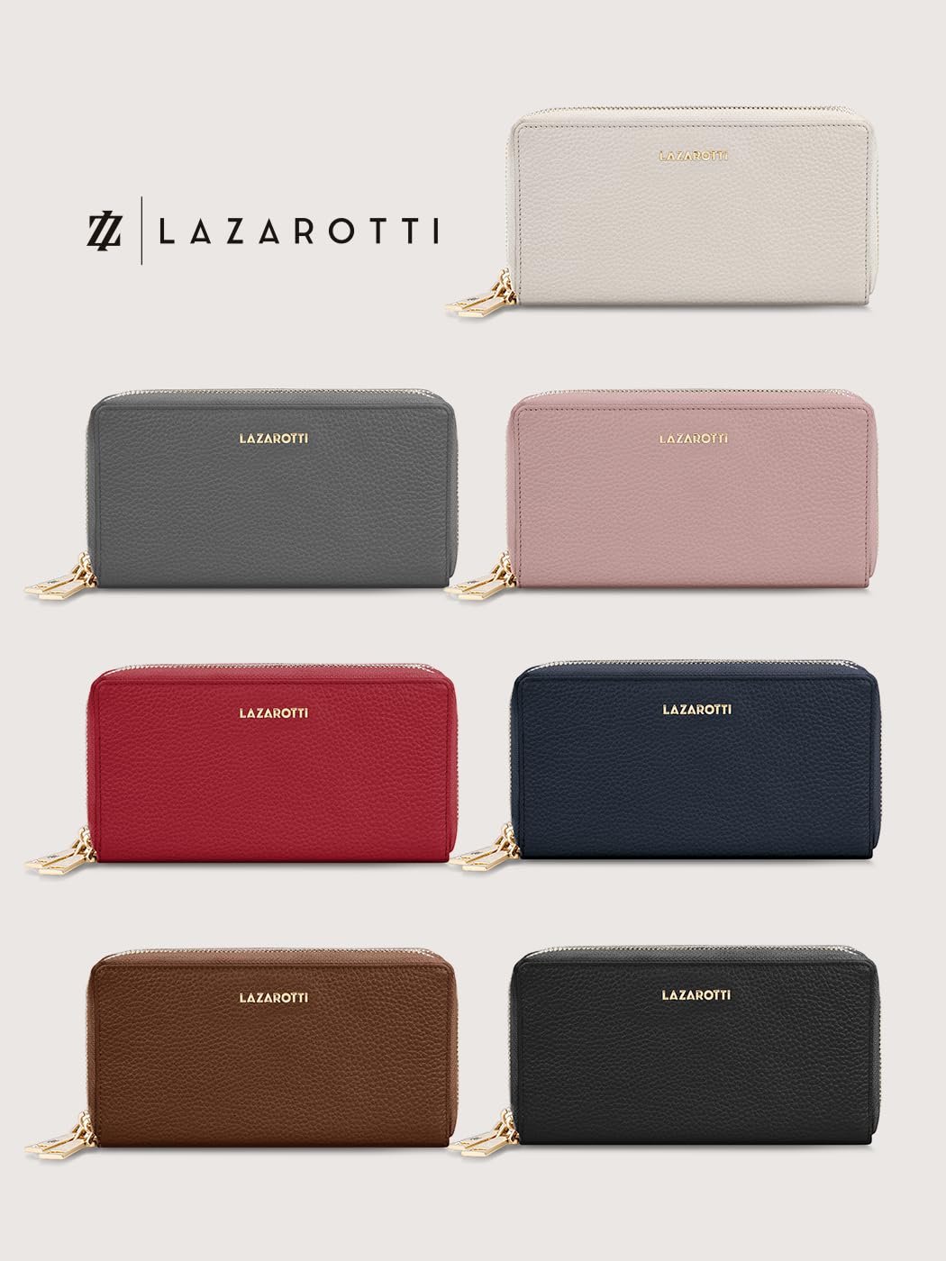 Кошелек Lazarotti Bologna LZ03030 Классический Красный, фото №7