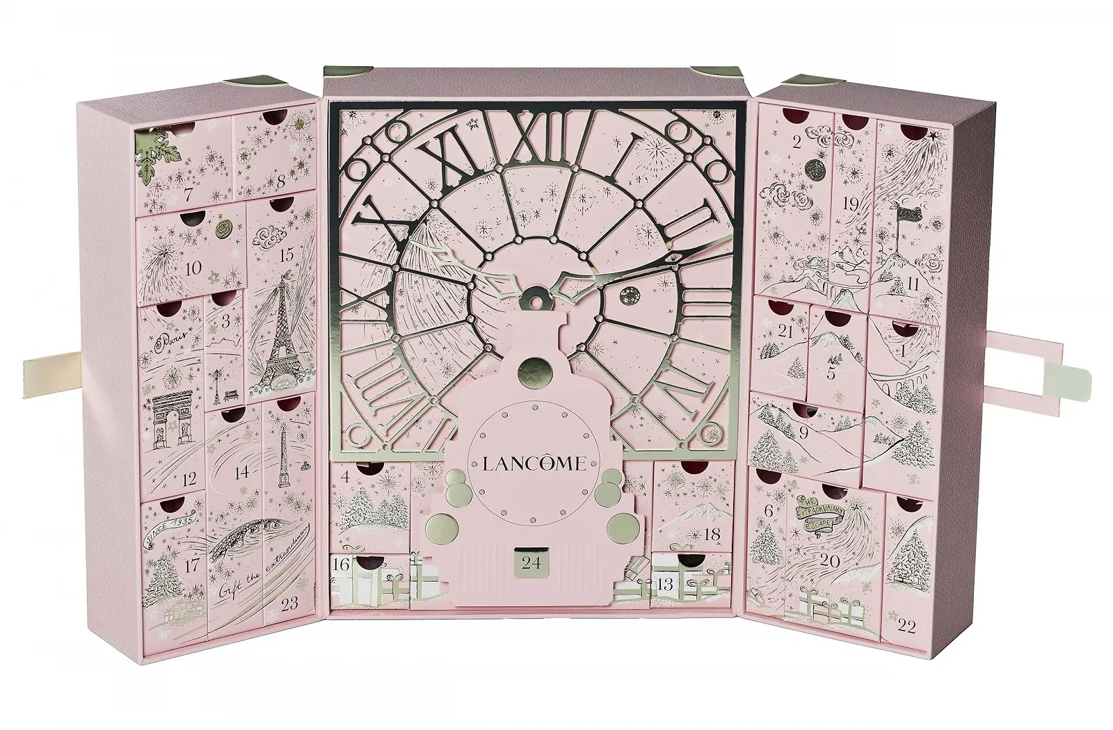 Адвент-календар Lancôme 2025 - 24 розкішних б'юті-сюрпризи (6 повнорозмірних + 18 тревел-сайзів), фото №2