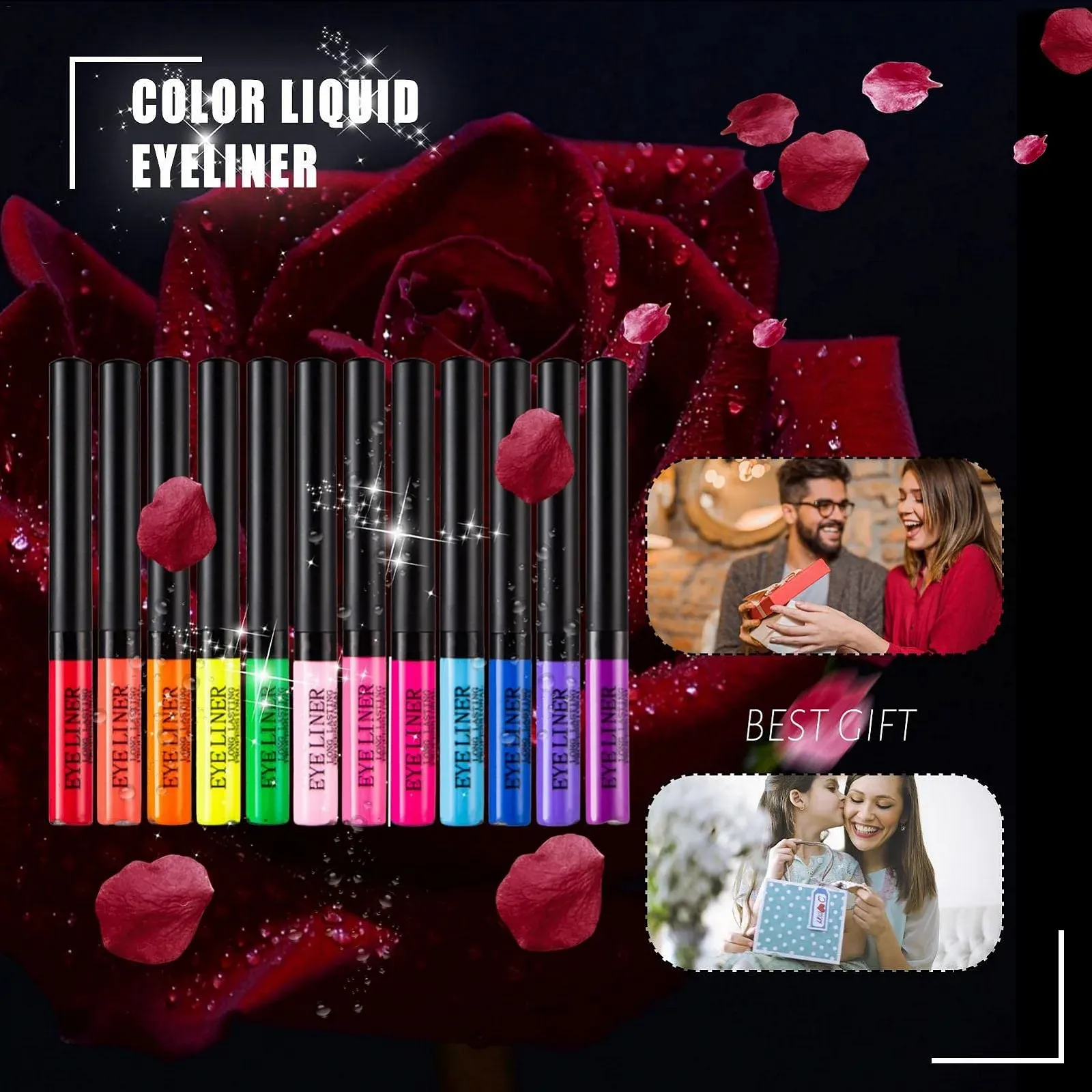 Підводка для очей Рідка Матова Водостійка, фото №3 Підводка для очей Рідка Матова Водостійка, фото №3