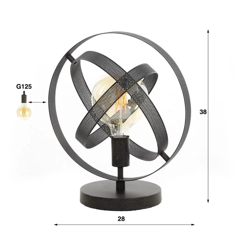 Настільна лампа famlights Lenny Industrial E27 Метал, фото №4