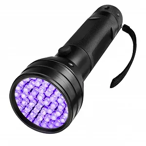 Ультрафіолетовий ліхтарик LED Портативний для перевірки металу Контроль безпеки Антипідробка - Фото 1