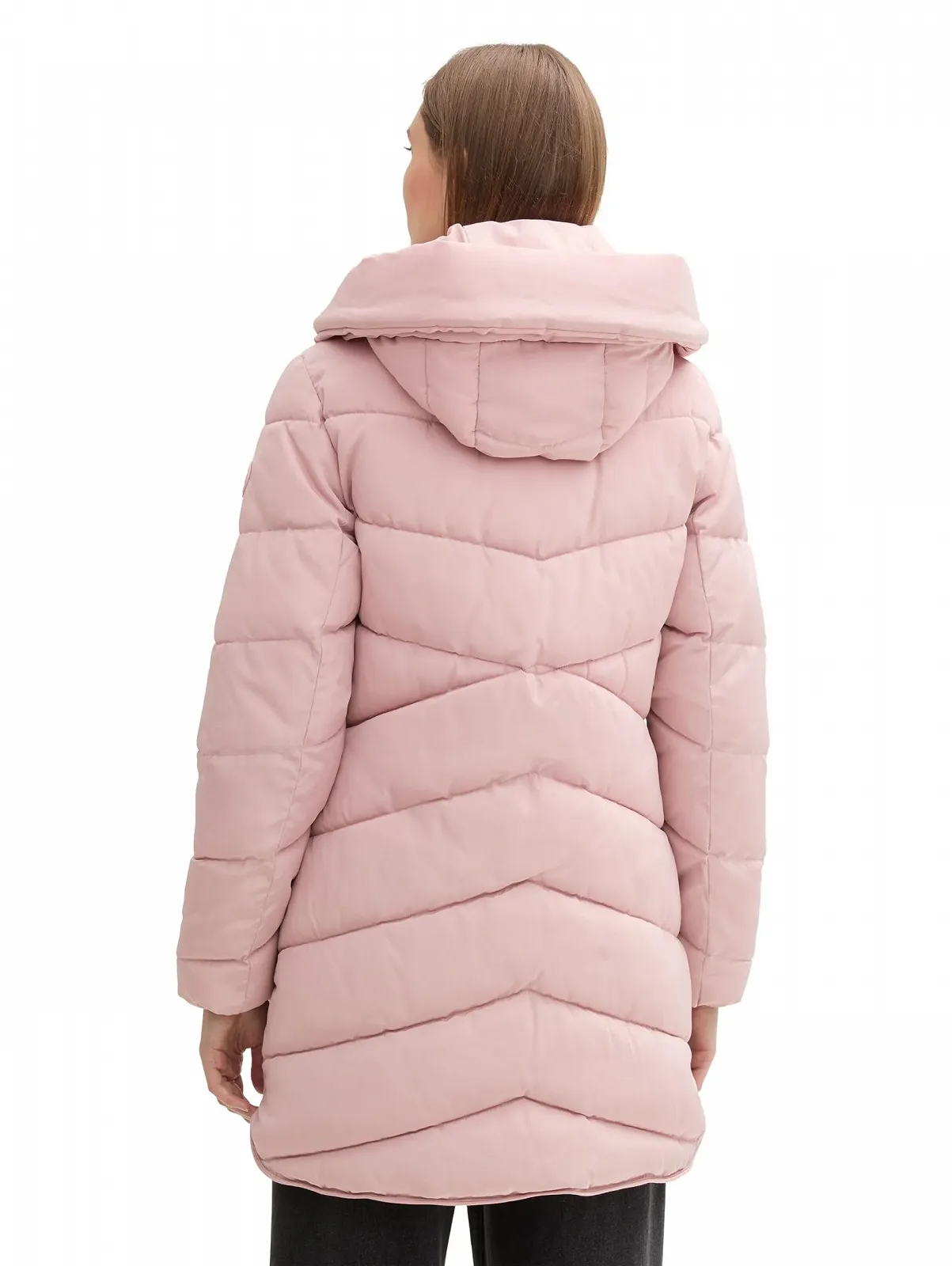 Женская парка TOM TAILOR Пуховая с капюшоном, фото №2 Женская парка TOM TAILOR Пуховая с капюшоном, фото №2