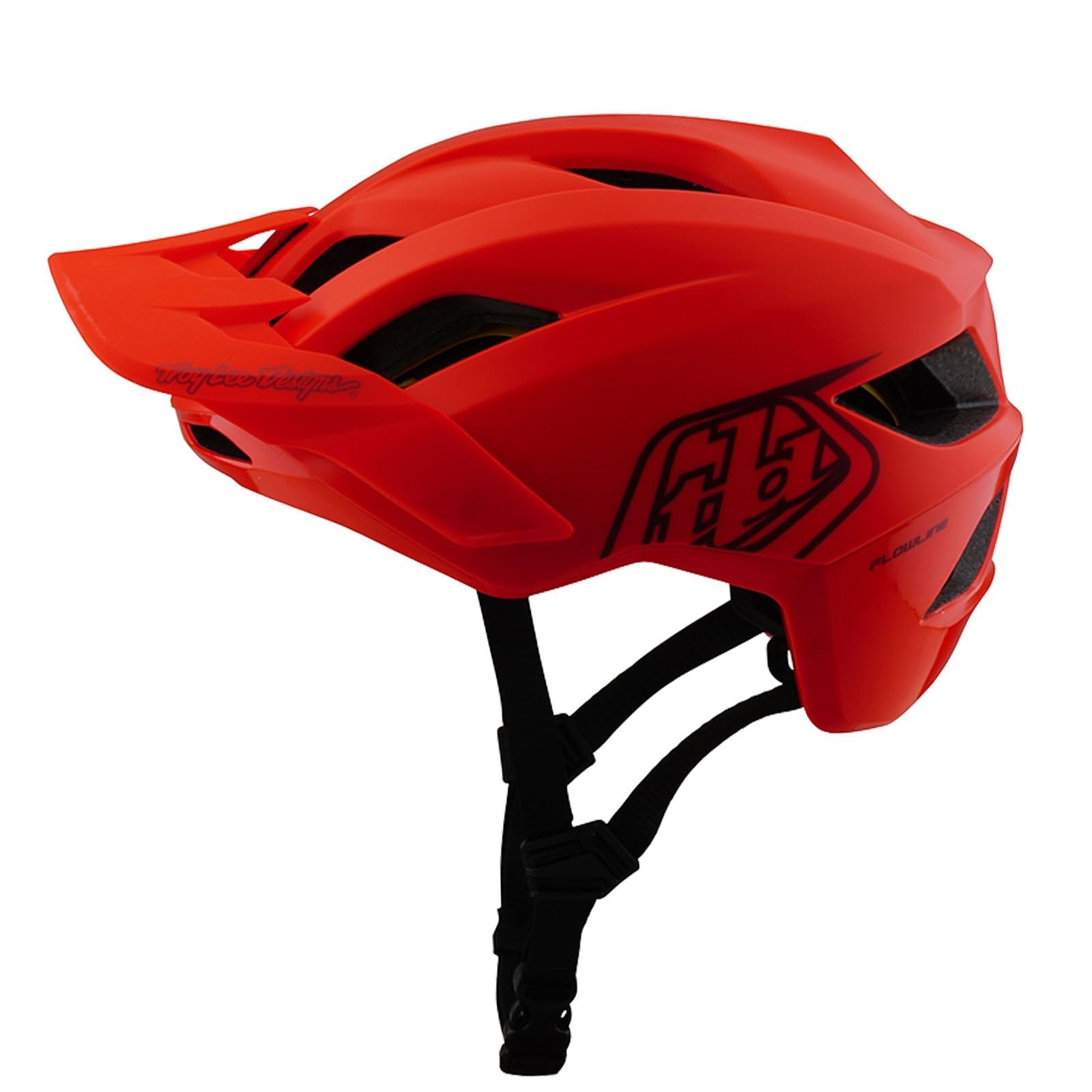 Шолом Enduro Troy Lee Designs Flowline MIPS Point MTB - Чорний, фото №1