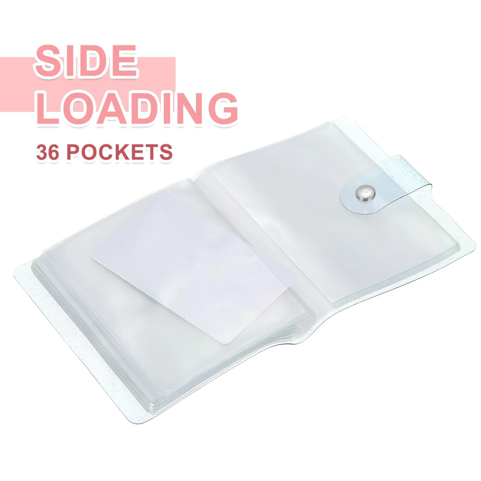 Мини Фотоальбом sourcing map 36 карманный 4x4 Портативный Kpop Держатель для фотокарточек Синий (2 шт. в упаковке), фото №4 Мини Фотоальбом sourcing map 36 карманный 4x4 Портативный Kpop Держатель для фотокарточек Синий (2 шт. в упаковке), фото №4