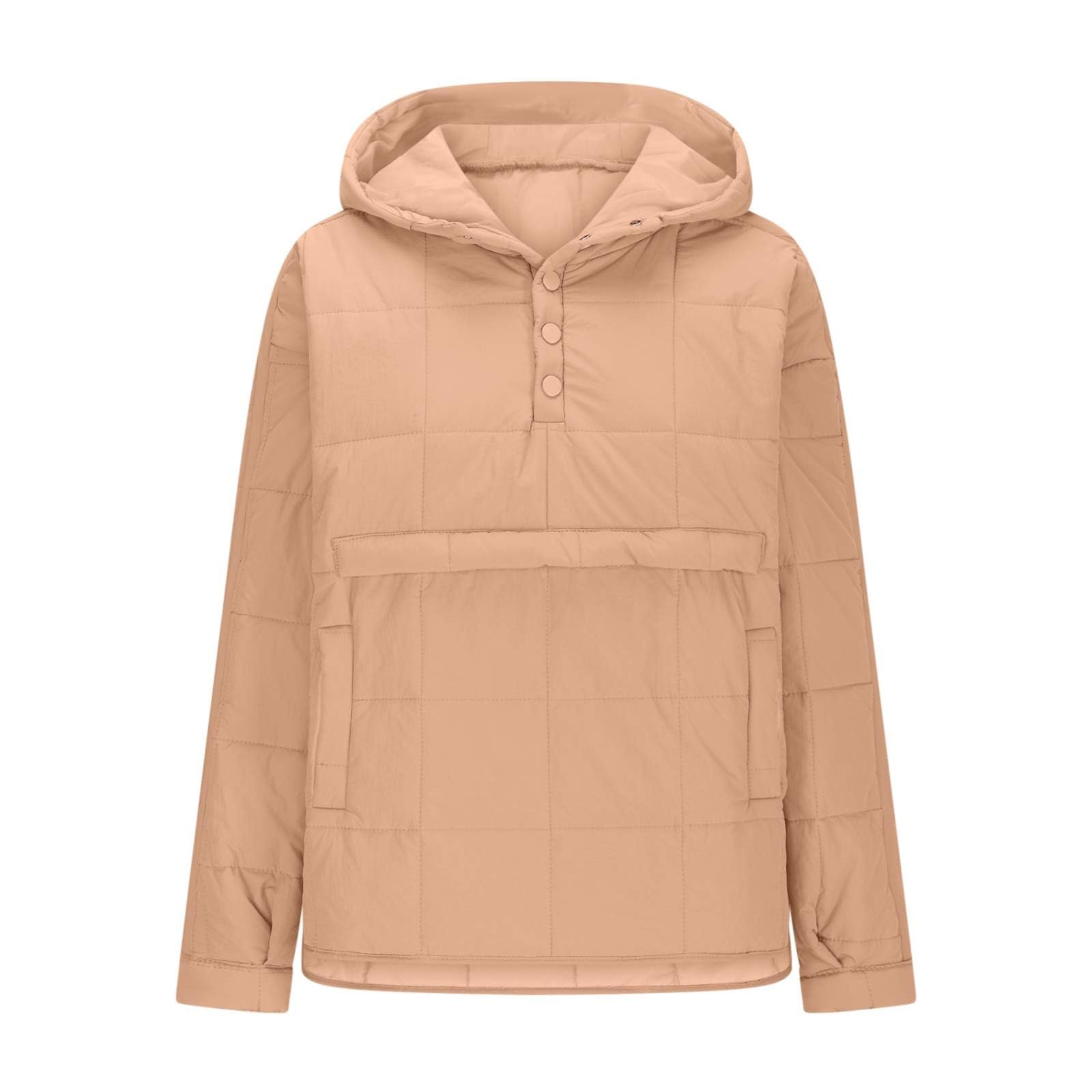 Жіноча Куртка стьобана з капюшоном Коротка однотонна, фото №3