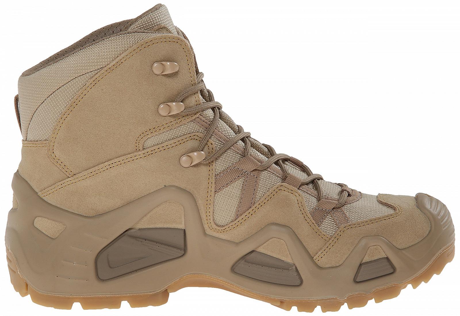 Чоловічі черевики Lowa Zephyr Gore-Tex Mid Task Force Коричневі замшеві, фото №6