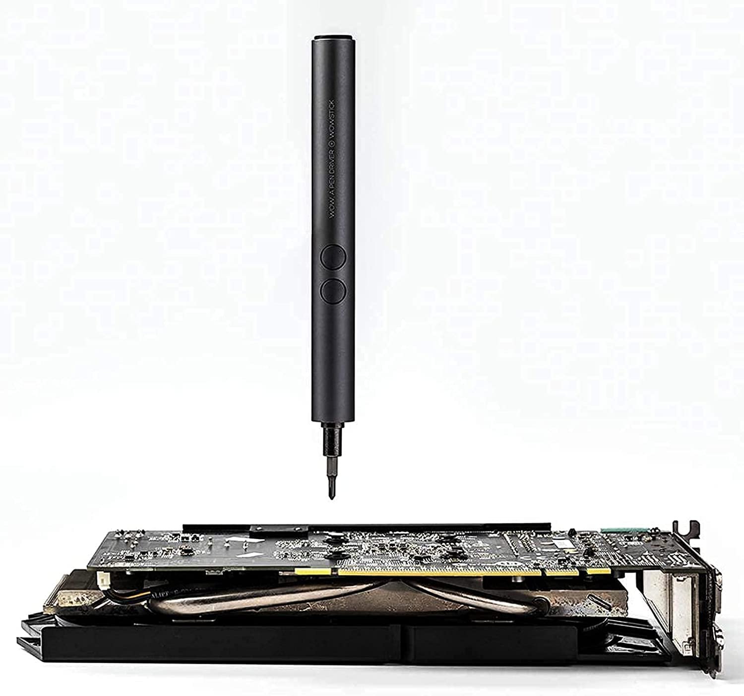 Електрична міні-викрутка WOWSTICK 23 в 1 Набір прецизійних з 20 магнітними насадками і LED-підсвіткою, фото №6