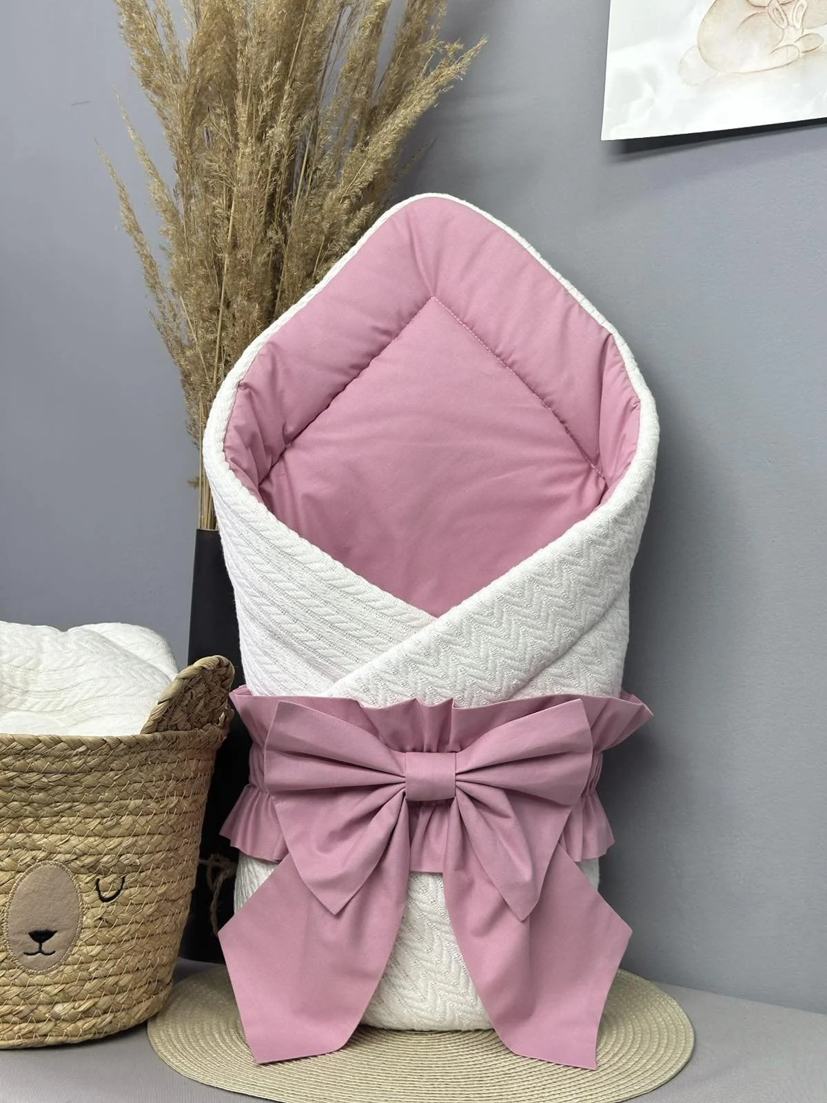 Конверт для новорожденого Зима с кокосовой вставкой ягода (В0422), фото №1 Конверт для новорожденого Зима с кокосовой вставкой ягода (В0422), фото №1