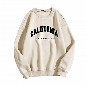 Купить Женская Толстовка Los Angeles California Letter Print Graphic С круглым вырезом California и Los Angeles, принт Letter, College Tops, Vintage Cool - Фото 1 Женская Толстовка Los Angeles California Letter Print Graphic С круглым вырезом California и Los Angeles, принт Letter, College Tops, Vintage Cool - Фото 1