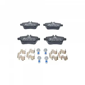 Комплект гальмівних колодок, дискове гальмо ATE Ceramic 13.0470-2786.2 для MERCEDES-BENZ - Фото 1