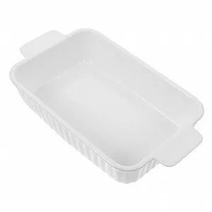 Форма для запекания Cabilock керамическая прямоугольная малая с двумя ручками термостойкая - Фото 1