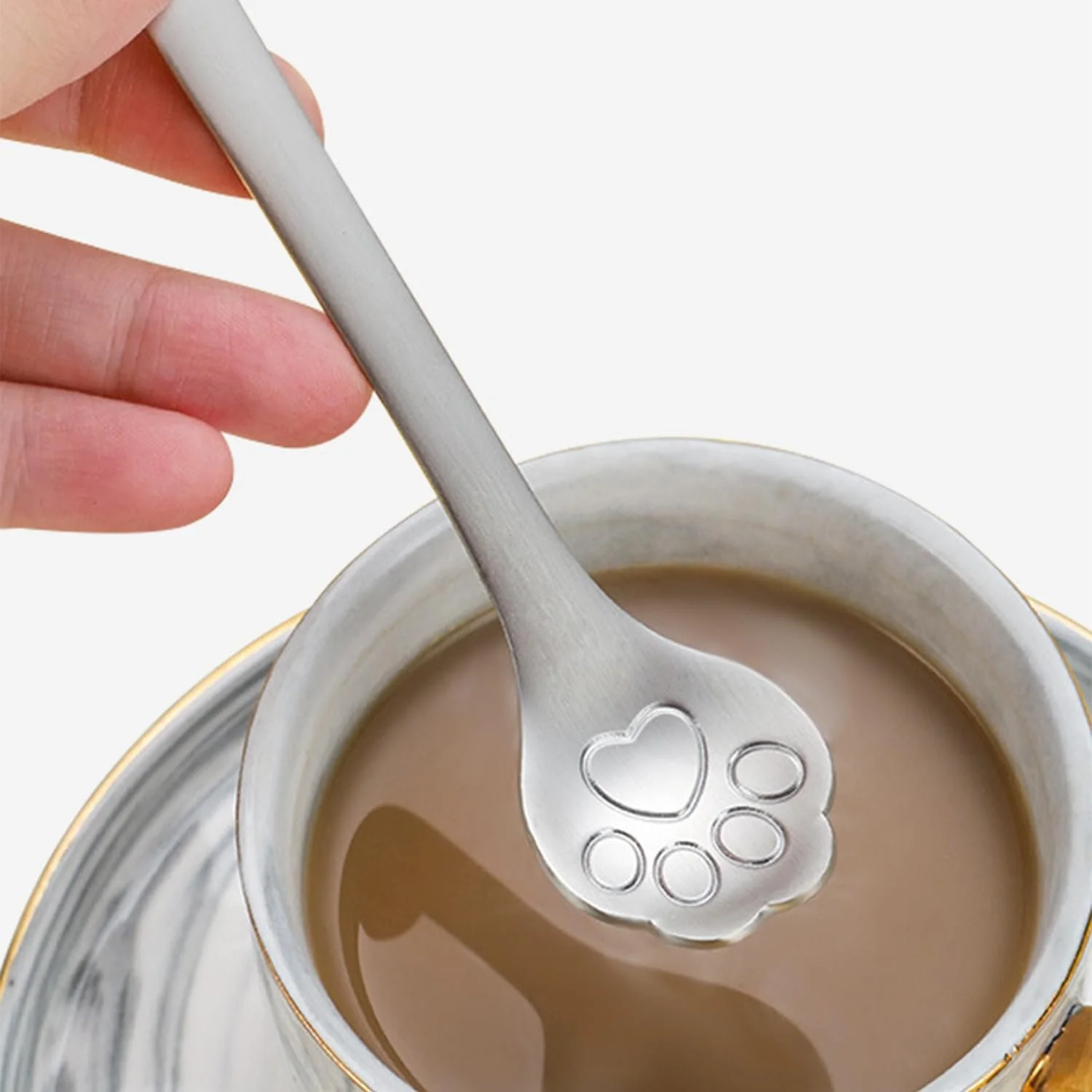 Набір з 9 ложок з кігтями, фото №4