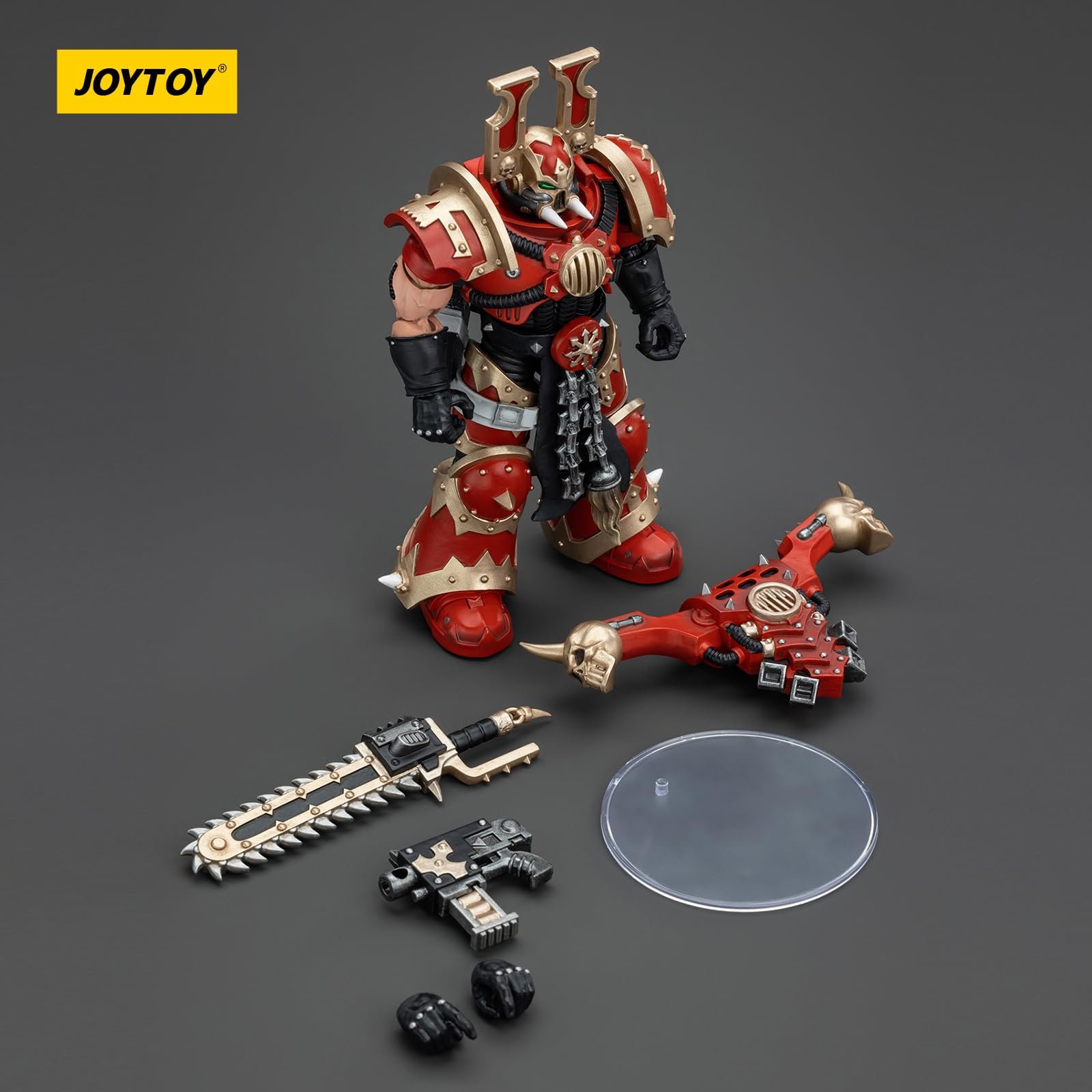 Фигурка Action JOYTOY Warhammer 40k World Eaters, World Eaters Khorne Berzerker 5 1/18, фото №9