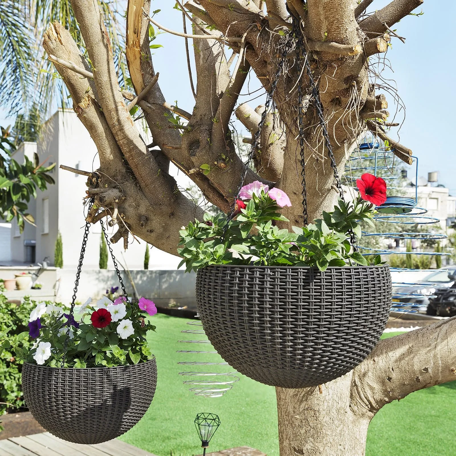 Цепи для подвешивания 12 шт. 42 cm Черные Металлические, фото №7