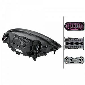 Фара основна HELLA 1EX 012 254-411 для PORSCHE, ліва synthetic.ua - Фото 1
