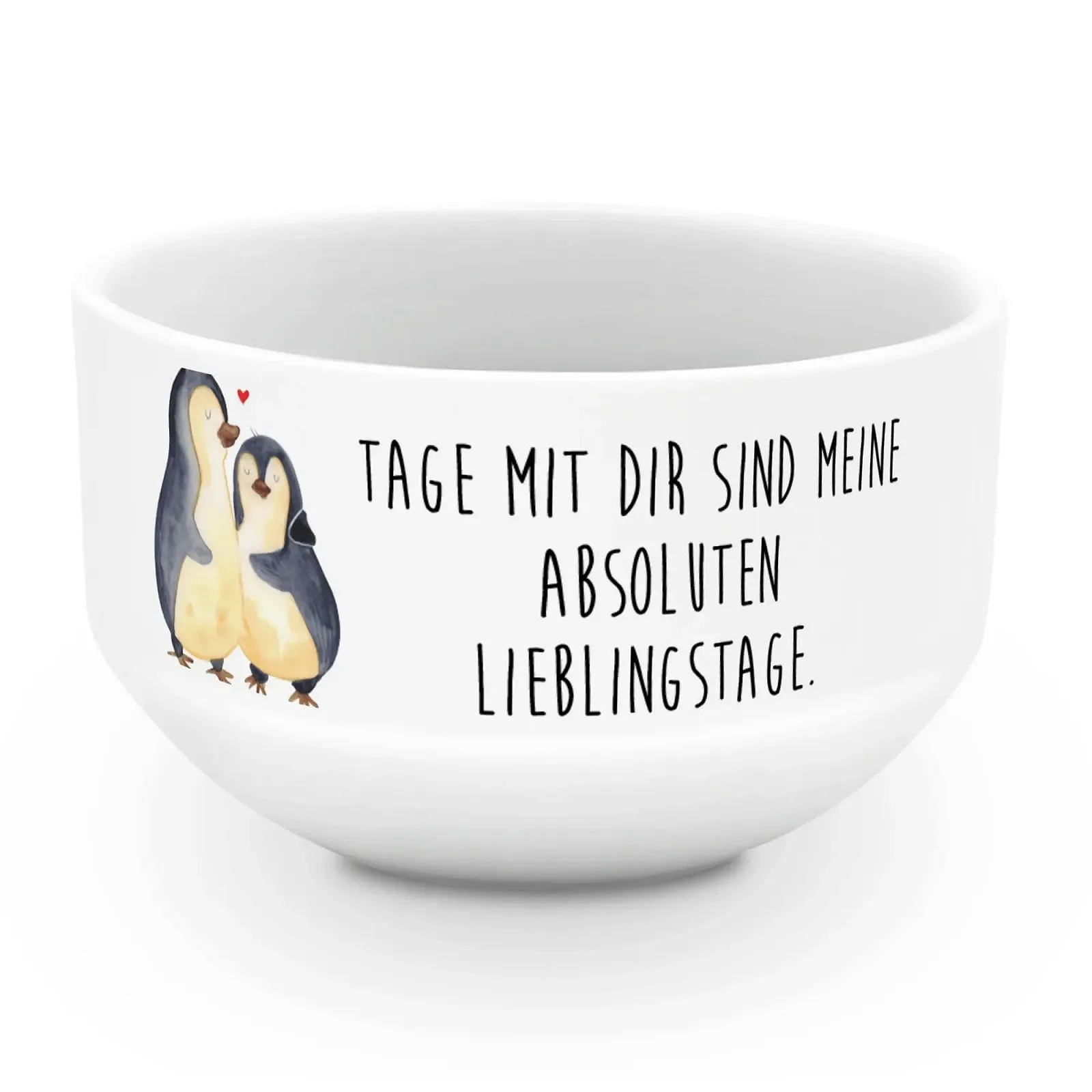 Миска для хлопьев Mr. & Mrs. Panda Пингвин объятия, фото №1